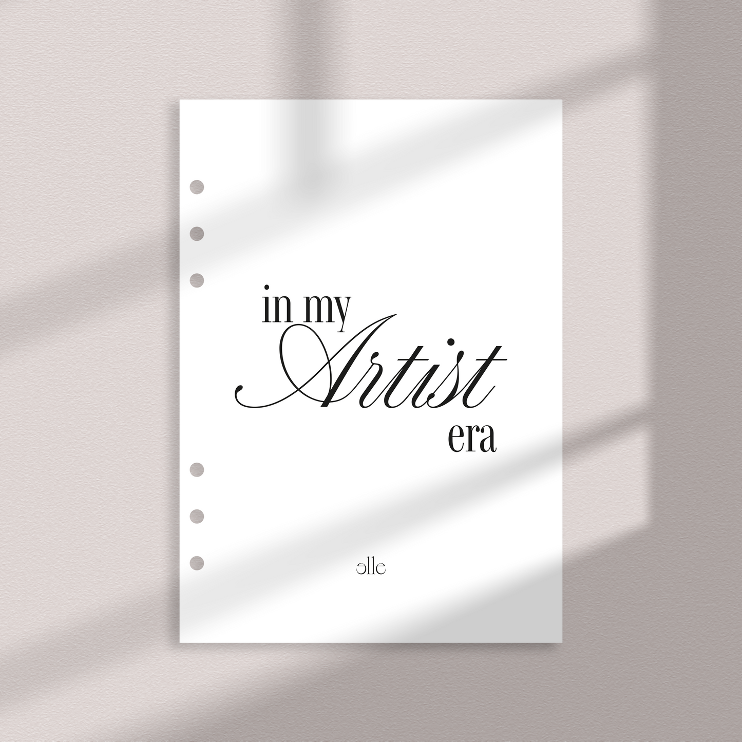 Artist Era Portada | Insert