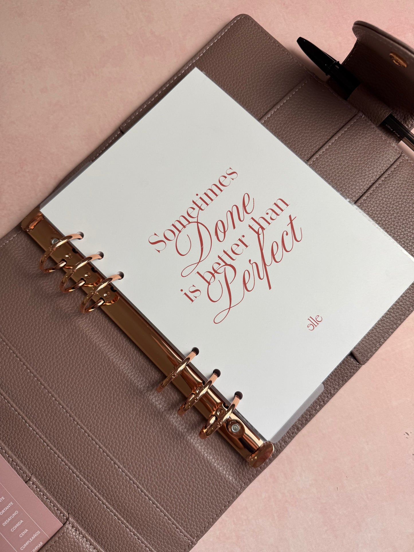 Done Is Better Portada | Insert