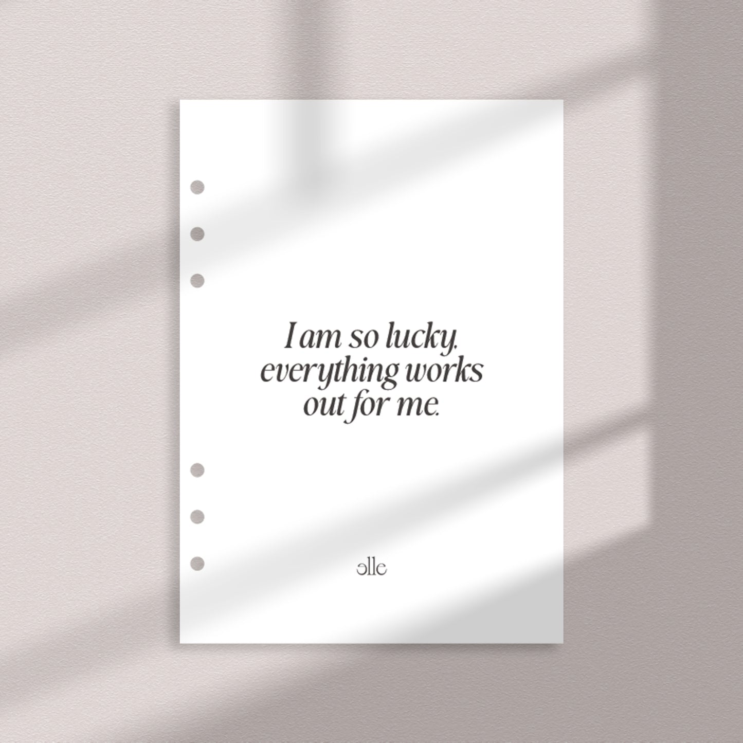So Lucky Portada | Insert
