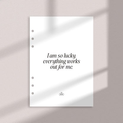 So Lucky Portada | Insert
