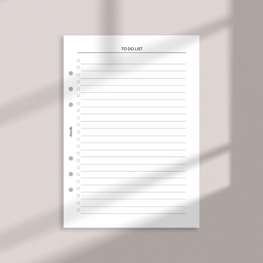 To Do List Insert