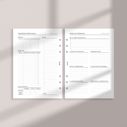 Planner 2026 Weekly Planner Insert