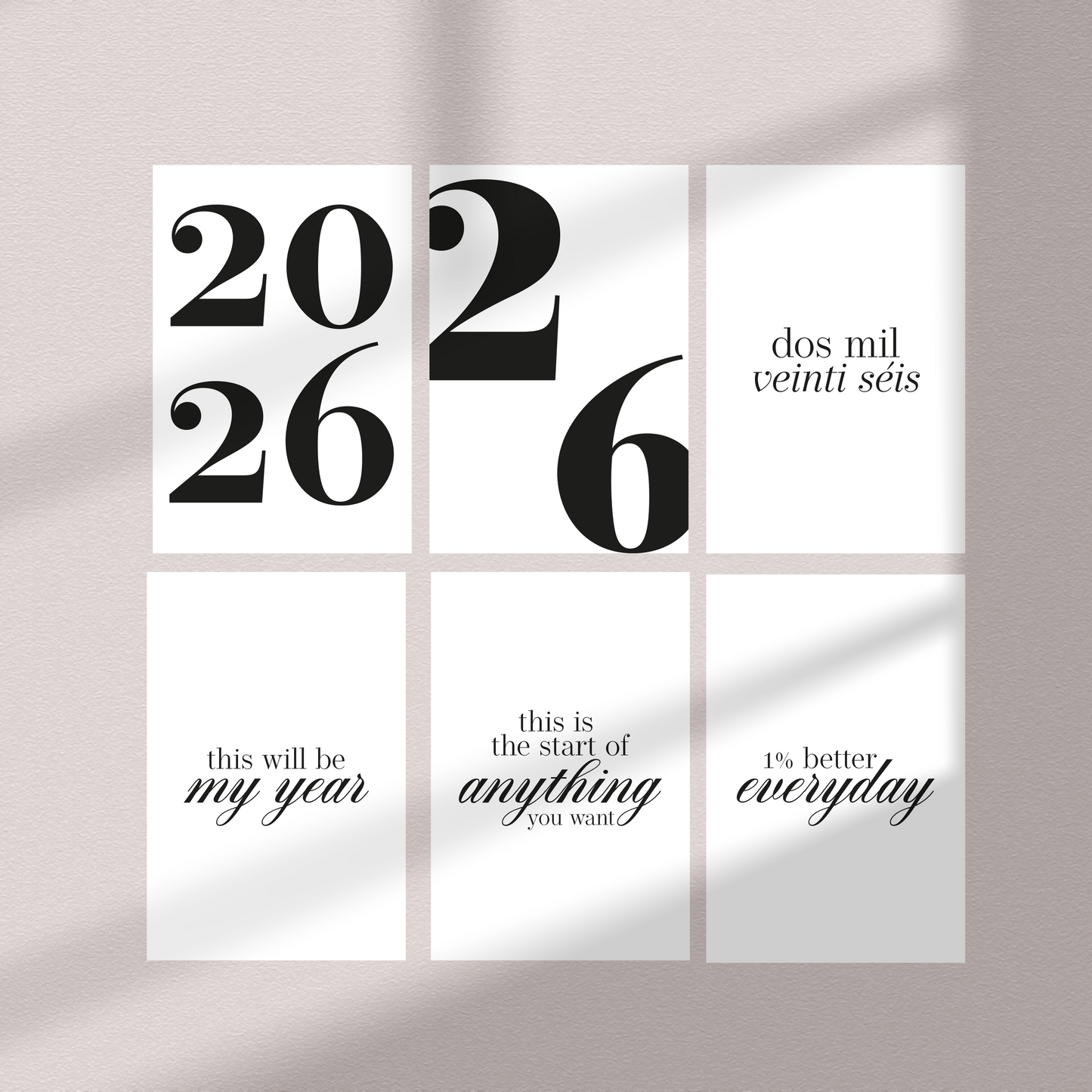 Mindset 2026 | Dashboard Card