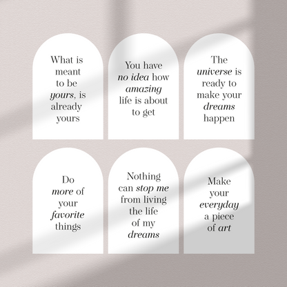 Frases Positivas | Dashboard Card