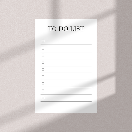To Do List | Dashboard Cards